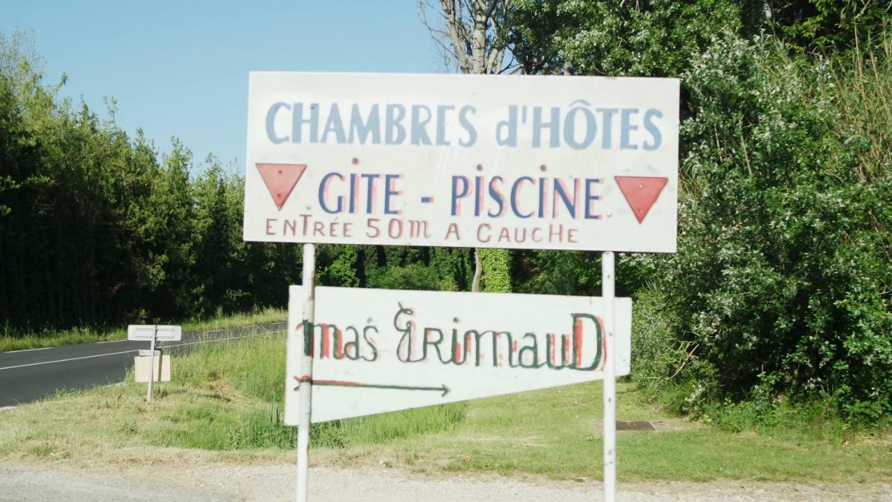 Mas Grimaud - Gite- Studio Et Chambres D'Hotes Familiales เอย์กาลิแยร์ ภายนอก รูปภาพ